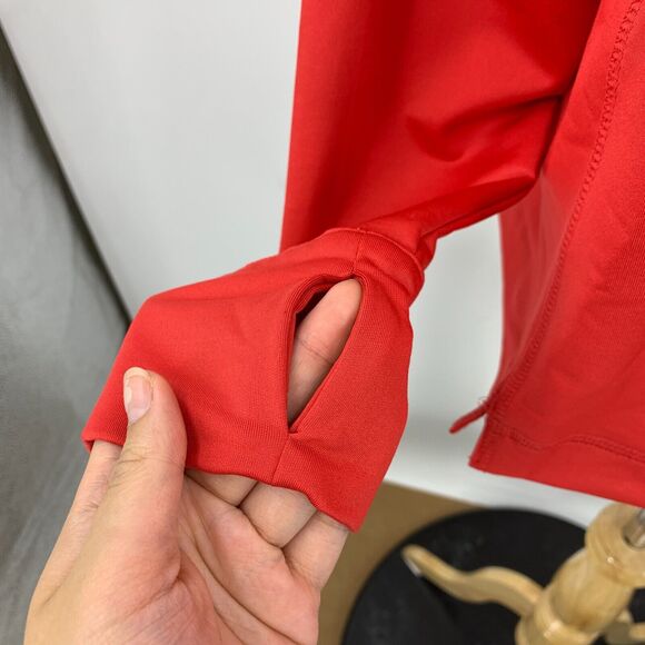 J.Jill Fit Jacket Womens XS Extra Small Shawl Asymmetrical Half Zip Thumbholes - Picture 4 of 13